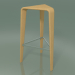 modèle 3D Tabouret 3802 (H 76 cm, chêne naturel) - preview