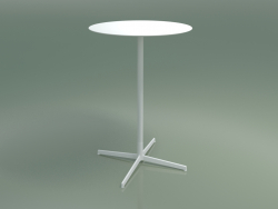 Table ronde 5562 (H 103,5 - Ø 69 cm, Blanc, V12)