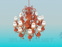 Lampadario opulento