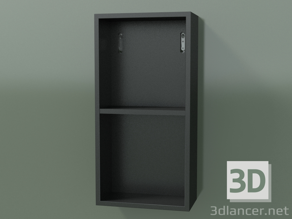 3D Modell Hochschrank (8DUADA01, Deep Nocturne C38, L 24, P 12, H 48 cm) - Vorschau