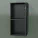 3d model Wall tall cabinet (8DUADA01, Deep Nocturne C38, L 24, P 12, H 48 cm) - preview