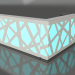 3d model Reception desk ZigZag LZG44 (2480x2200) - preview