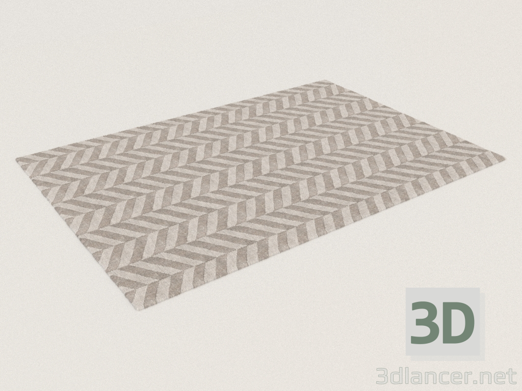 modello 3D Tappeto Chelo (160x230) - anteprima