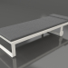 3d model Chaise longue alta (gris ágata) - vista previa