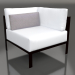 3d model Sofa module, section 6 (Black) - preview