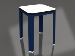 Tabouret bas (Bleu nuit)