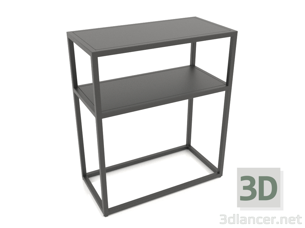 3d model Armario rectangular (METAL, 60x30x70) - vista previa