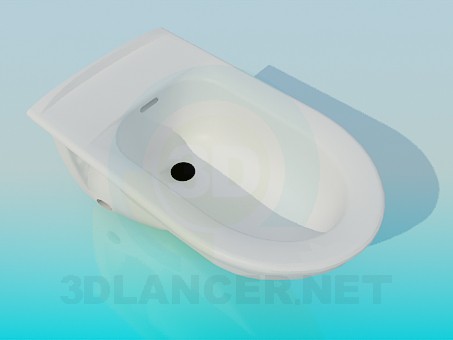 3d model Bidet - preview