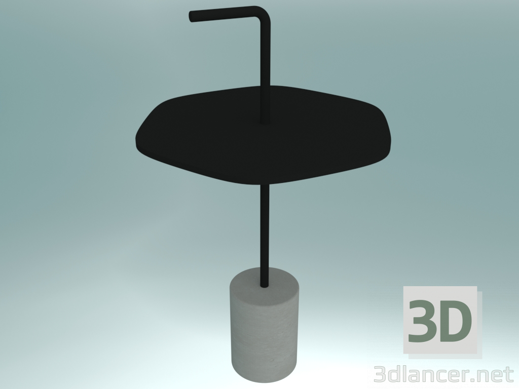 3d model Coffee table with JEY T41 handle (six-sided) - preview