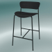 modèle 3D Tabouret de bar Pavilion (AV7, H 85cm, 48х50cm, Chêne laqué noir) - preview