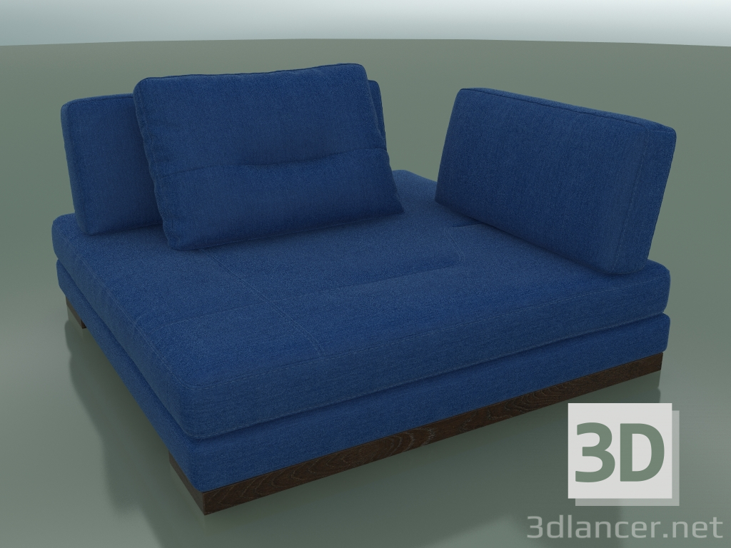 modello 3D Modulo angolare Ermes (1410 x 1410, 141ER-141-CR / W) - anteprima