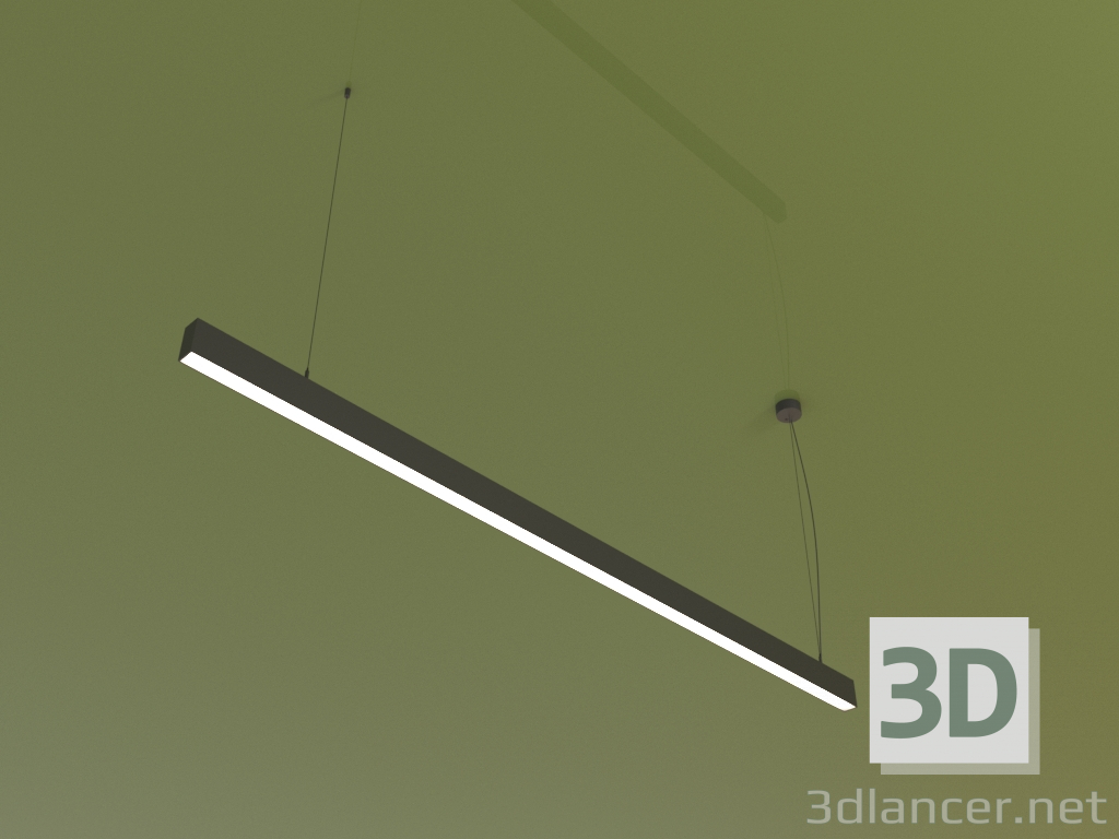 modello 3D Corpo illuminante LINEAR P6735 (1750 mm) - anteprima