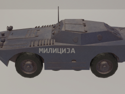 BRDM-1 milice de Yougoslavie