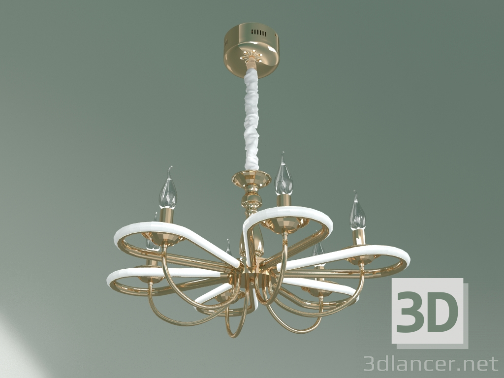 Modelo 3d Candelabro suspenso 421-6 - preview