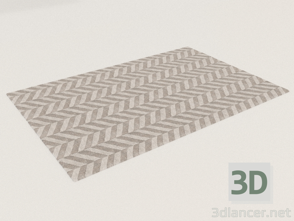 modello 3D Tappeto Chelo (200x300) - anteprima