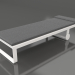 modèle 3D Chaise longue haute (Blanc) - preview