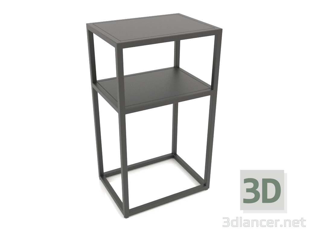 3D modeli Dikdörtgen dolap (METAL, 40x30x70) - önizleme