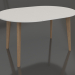 3d model Mesa de comedor Skanda (1400x1000, blanca) - vista previa