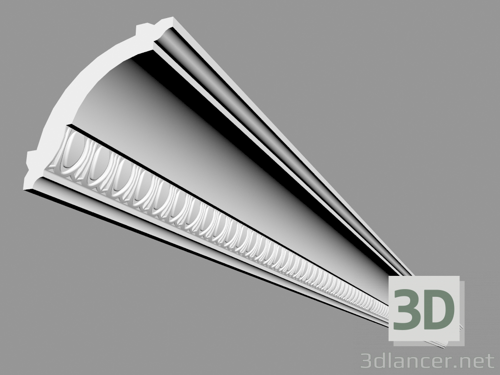 Modelo 3d Cornija СХ101 (200 x 6,9 x 7,1 cm) - preview