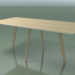 3d model Rectangular table 3505 (H 74 - 180x90 cm, M02, Bleached oak, option 1) - preview