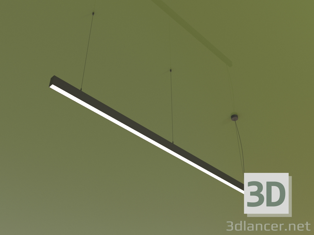 3D Modell Beleuchtungskörper LINEAR P6735 (2000 mm) - Vorschau