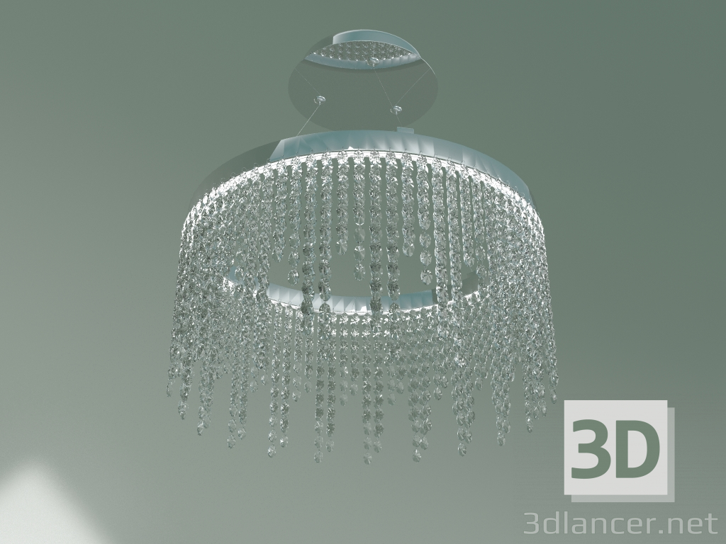 Modelo 3d Candelabro de teto LED 90050-1 (cromo) - preview