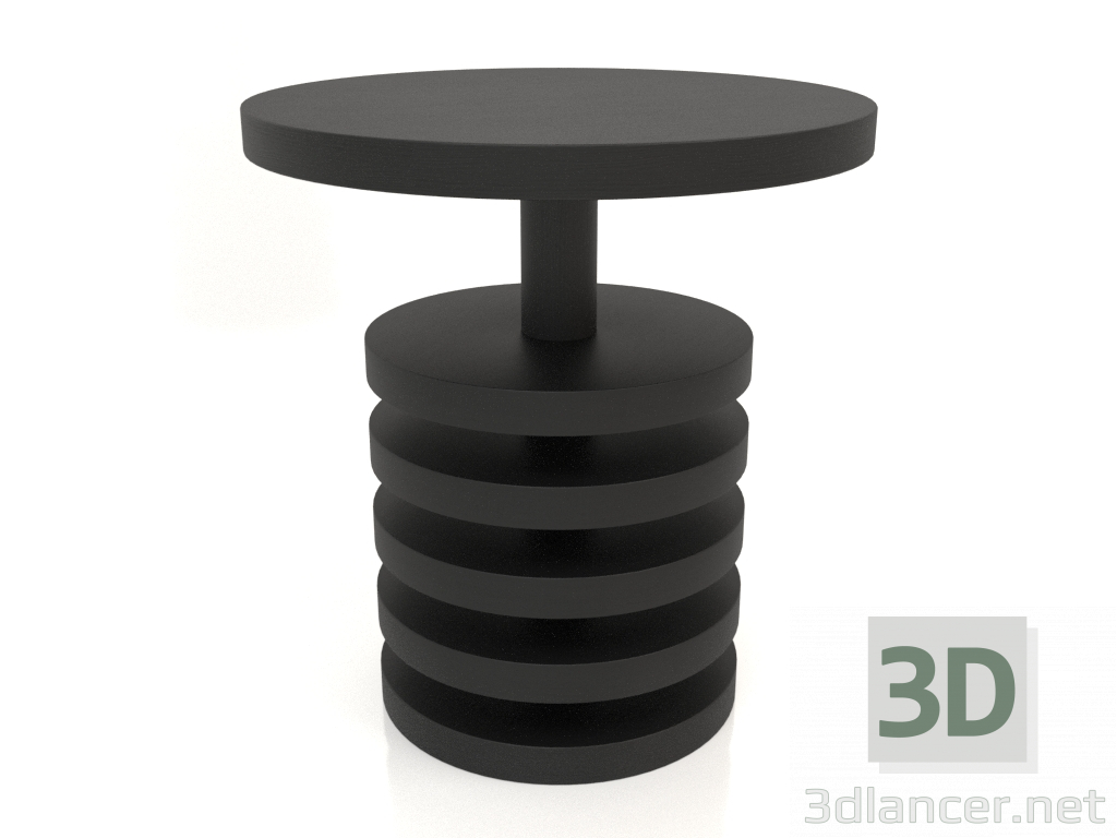 Modelo 3d Mesa de jantar DT 03 (D=700x750, madeira preta) - preview