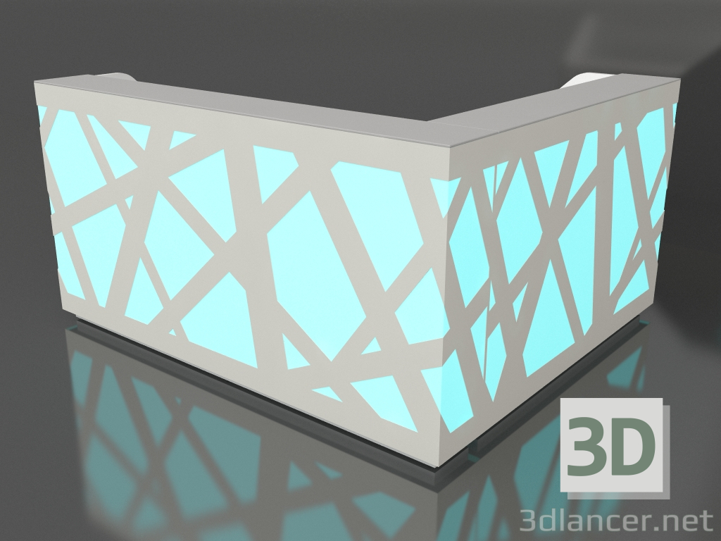 3d model Reception ZigZag LZG36 (2200x1880) - preview