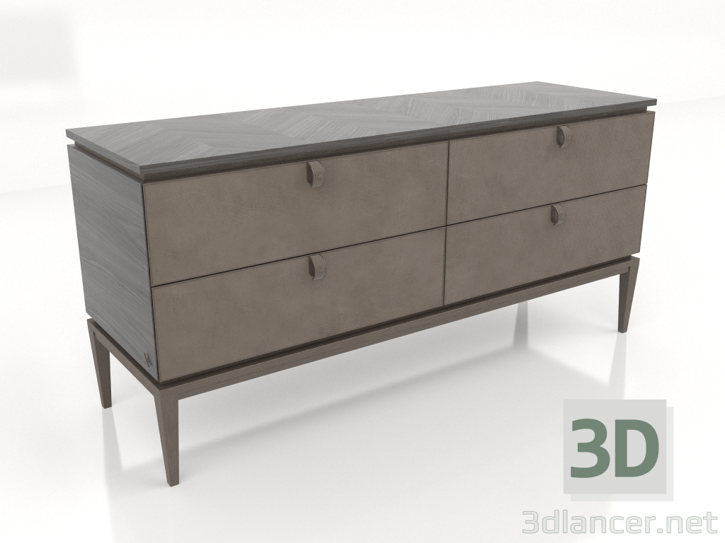 3D Modell Kommode (D611) - Vorschau