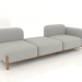 3D Modell Modulares Sofa (Komposition 09) - Vorschau