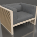 modèle 3D Chaise longue (Sable) - preview