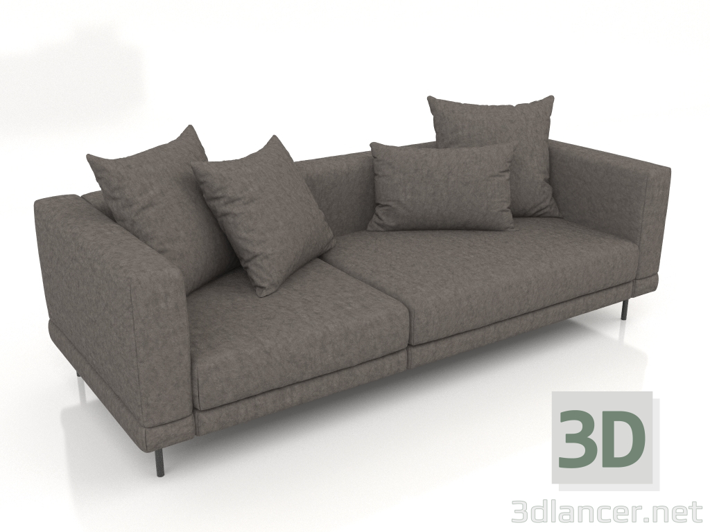 3d model Sofa Carol-2 asymmetrical (Claudio 64) - preview