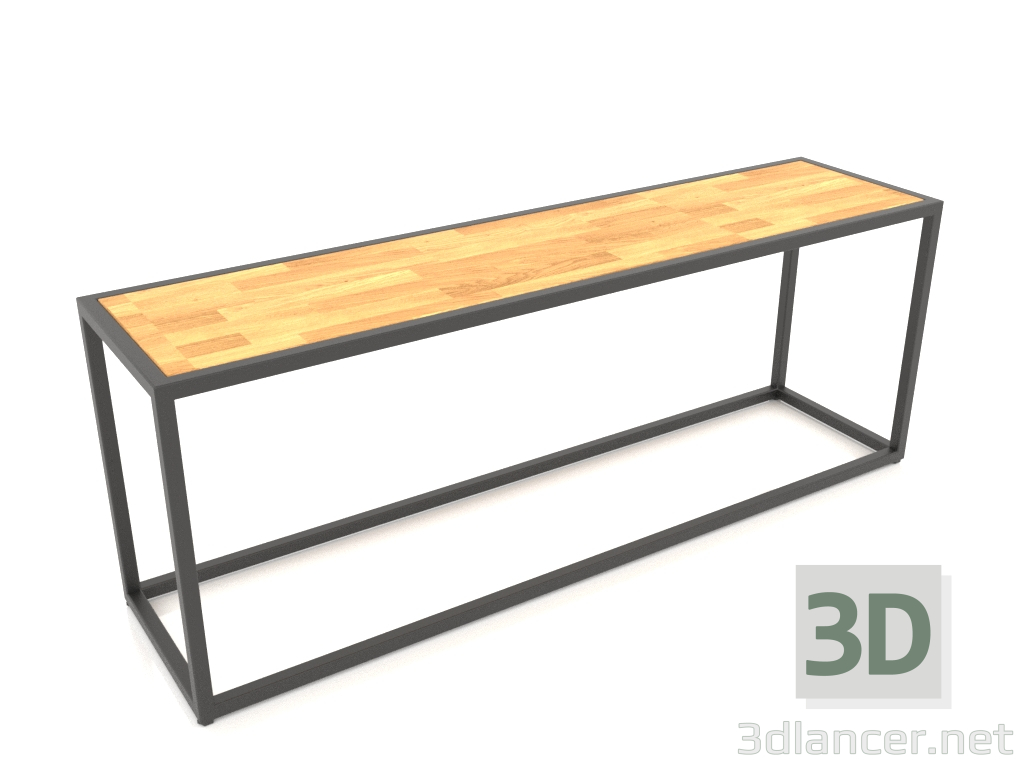 3D modeli Lav dolabı (AHŞAP, 120x30x44) - önizleme