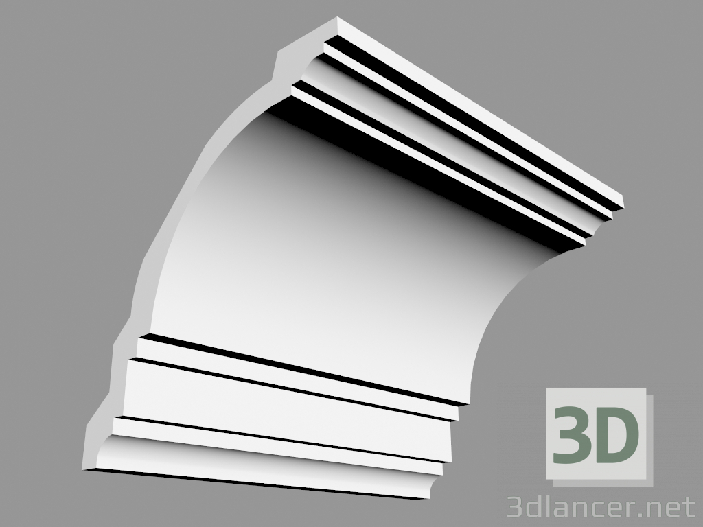 modello 3D Cornice СХ106 (11,8 x 11,7 cm) - anteprima