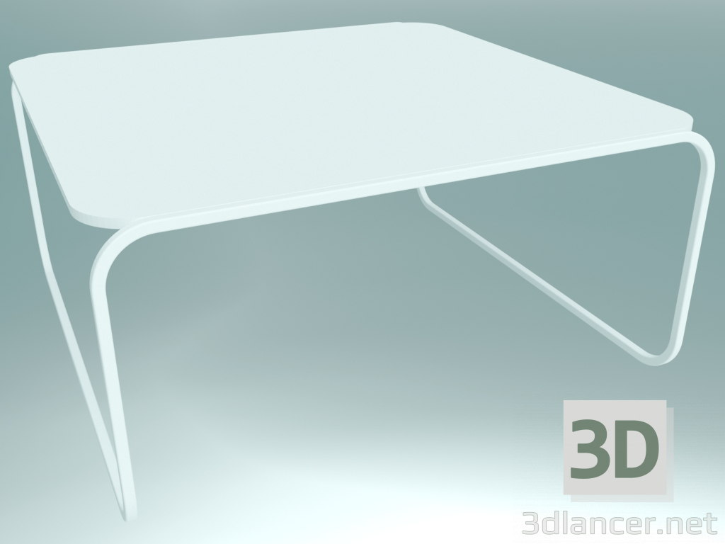 modello 3D Tavolino TOÈ T57 (70x70 H34) - anteprima