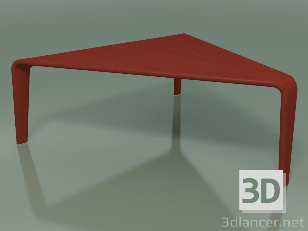 modello 3D Tavolino 3850 (H 36-93 x 99 cm, rosso) - anteprima