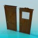 3d model Wooden doors - preview