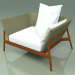 3d model Sofa 001 (Metal Rust, Batyline Olive) - preview