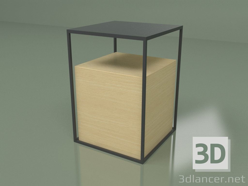 3d model Table 01 (black) - preview