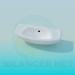 3d model Trapezoid sink - preview