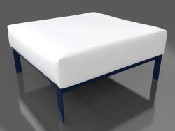 Module canapé, pouf (Bleu nuit)