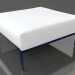 3d model Sofa module, pouf (Night blue) - preview