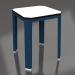 3d model Low stool (Grey blue) - preview