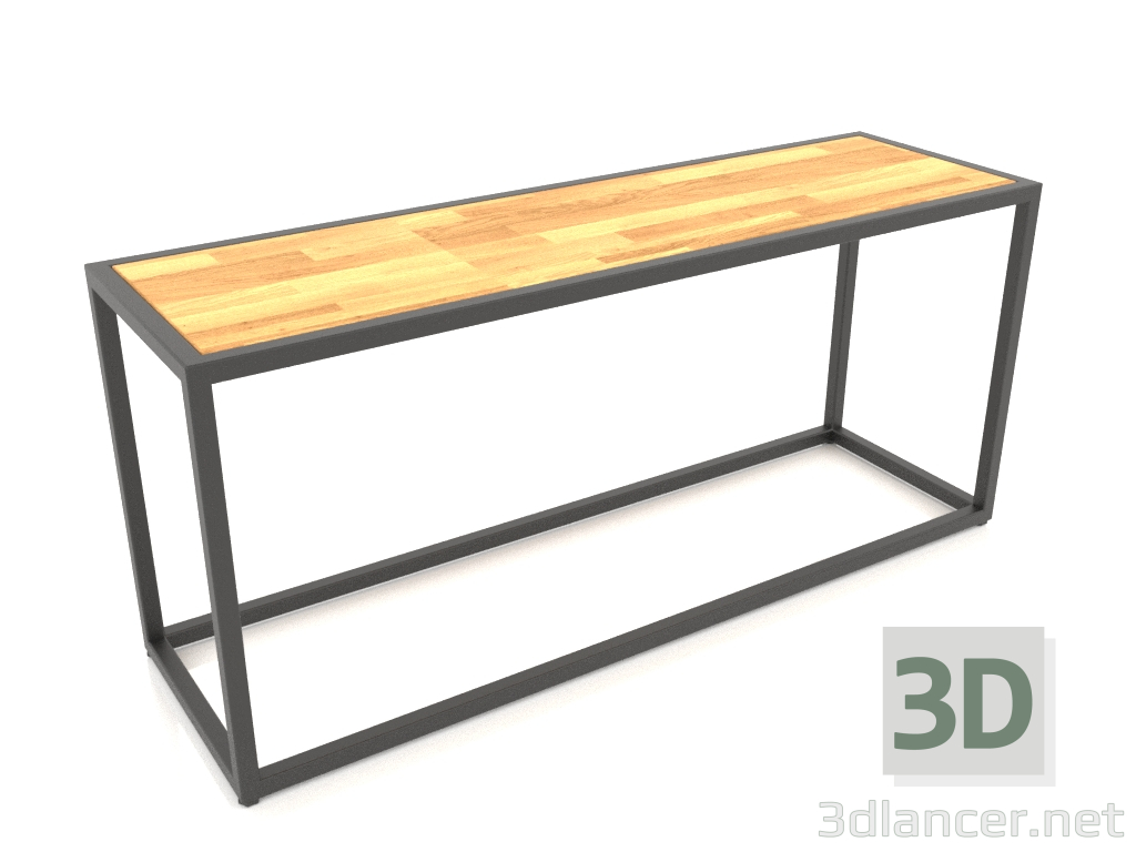 modèle 3D Meuble à lave (BOIS, 100x30x44) - preview