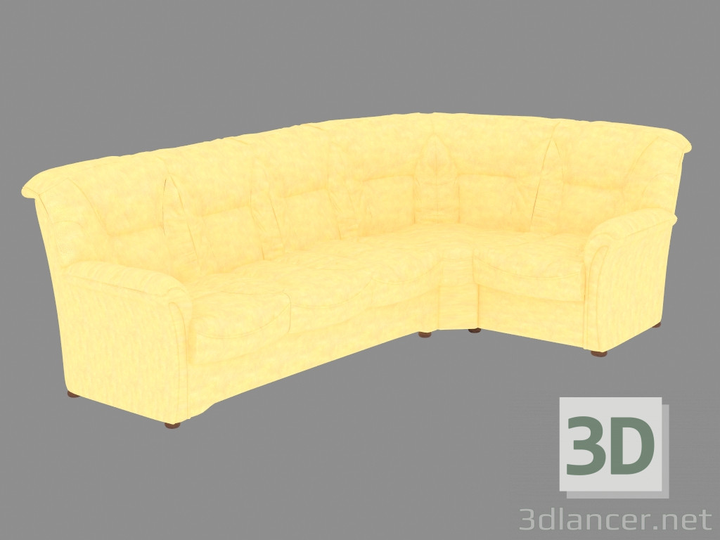 3D Modell Ecksofa (3C1) - Vorschau