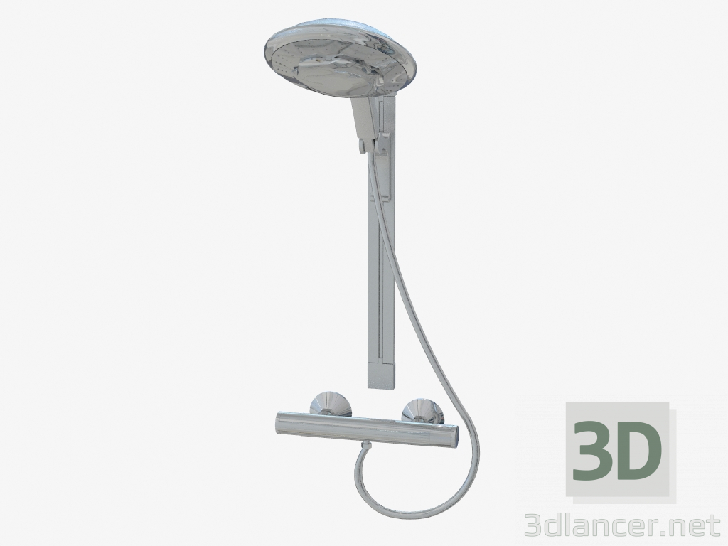 3D Modell Handbrausen mit Maxima Befestigung (NDM-051K 22757) - Vorschau