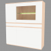 modello 3D Buffet alto (6210-08) - anteprima