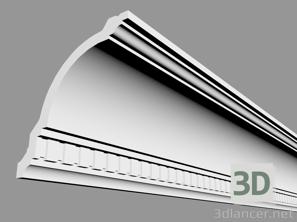 3d model Cornice CX107 (200 x 11.8 x 11.7 cm) - preview