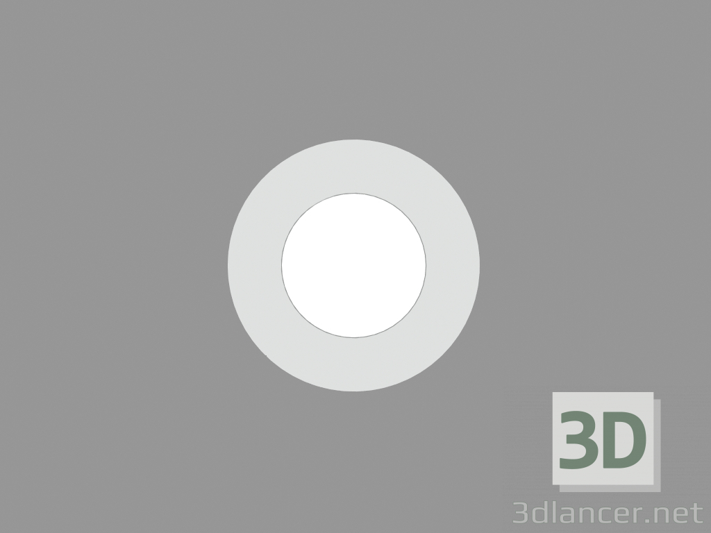 modello 3D Lampada da soffitto MINIZIP DOWNLIGHT ROUND (S5841) - anteprima