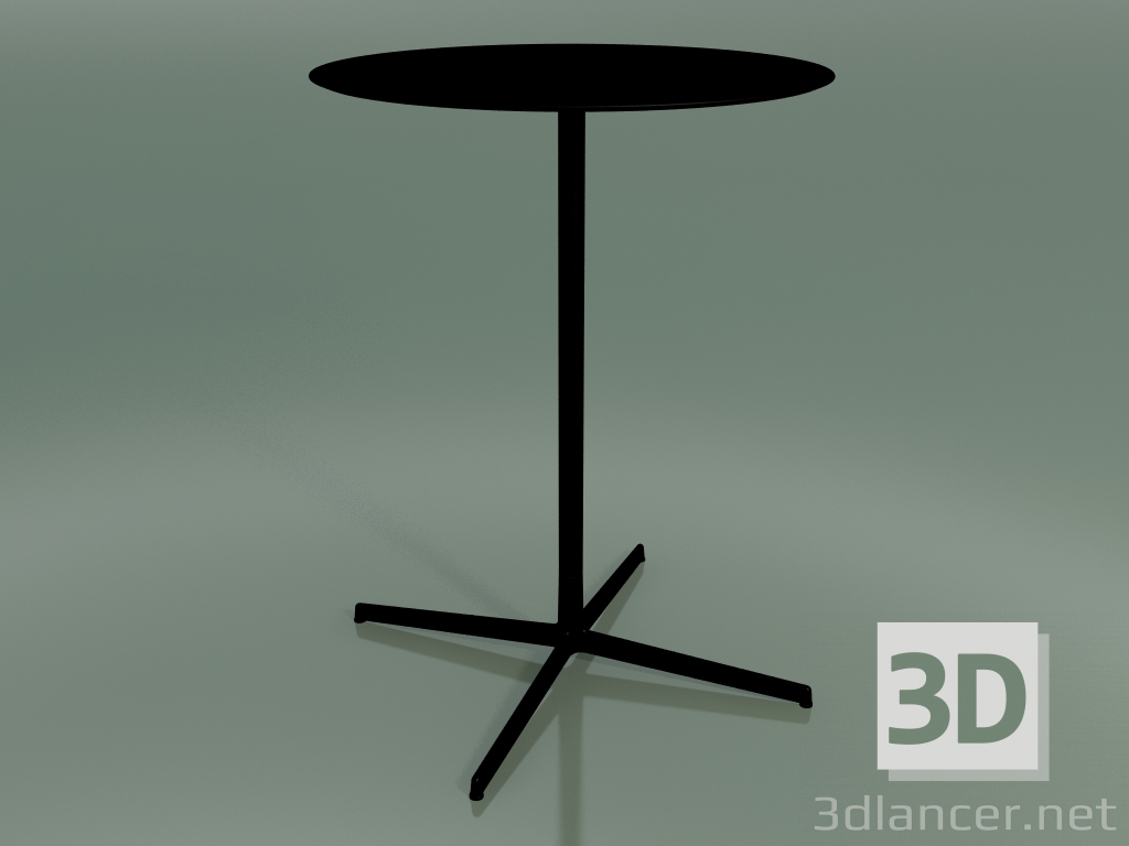 3d model Round table 5563 (H 103.5 - Ø 79 cm, Black, V39) - preview